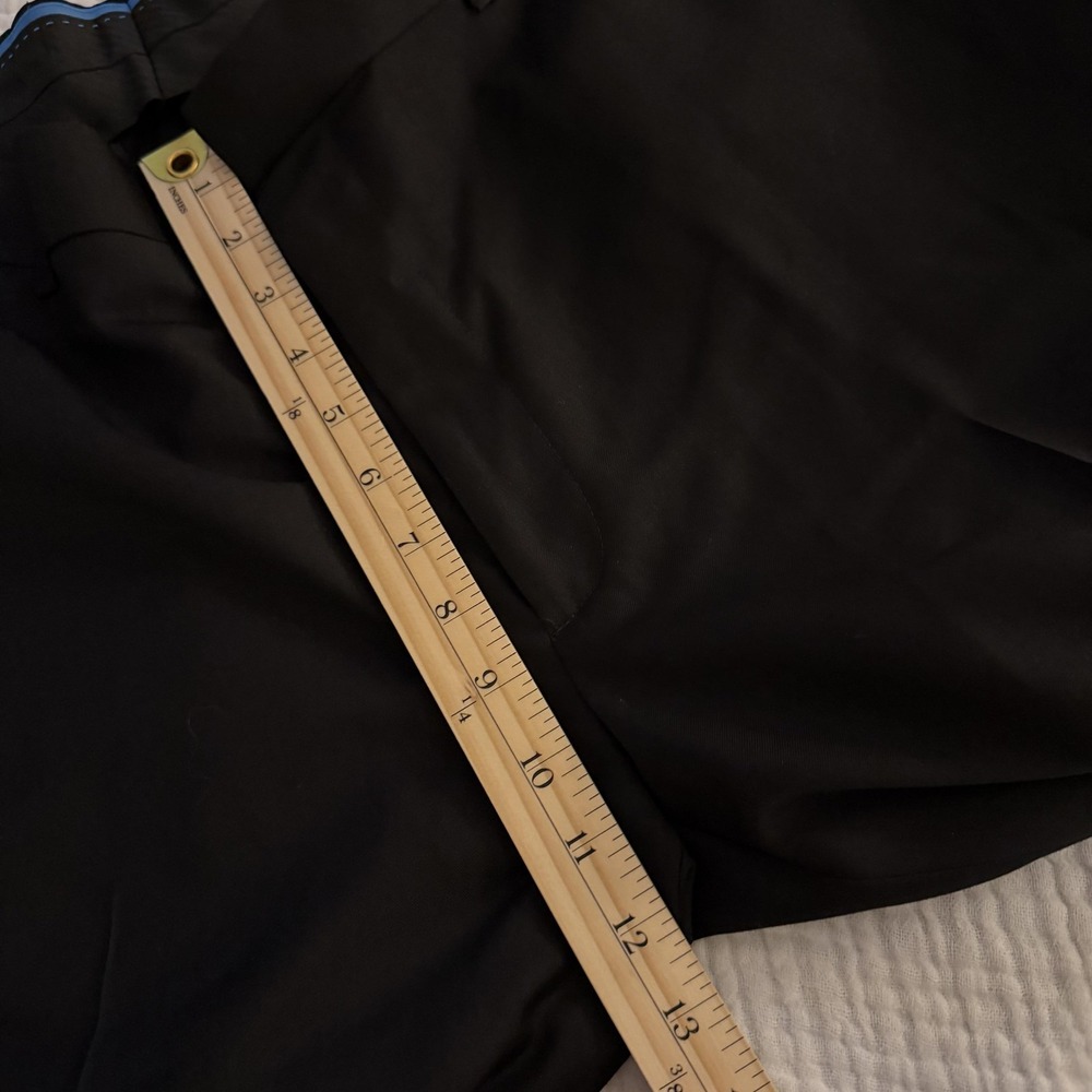Axist Pants Mens 40x30 Black Ultra Series Straight Flat Front No Iron Dress NWT - Picture 15 of 16